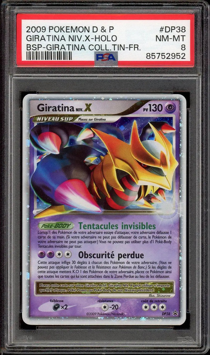 PSA 8 Giratina Niv. X