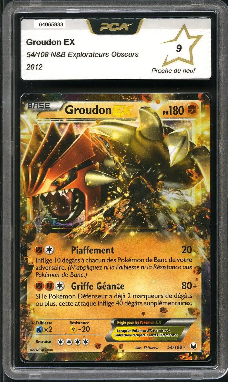PCA 9 Groudon Ex