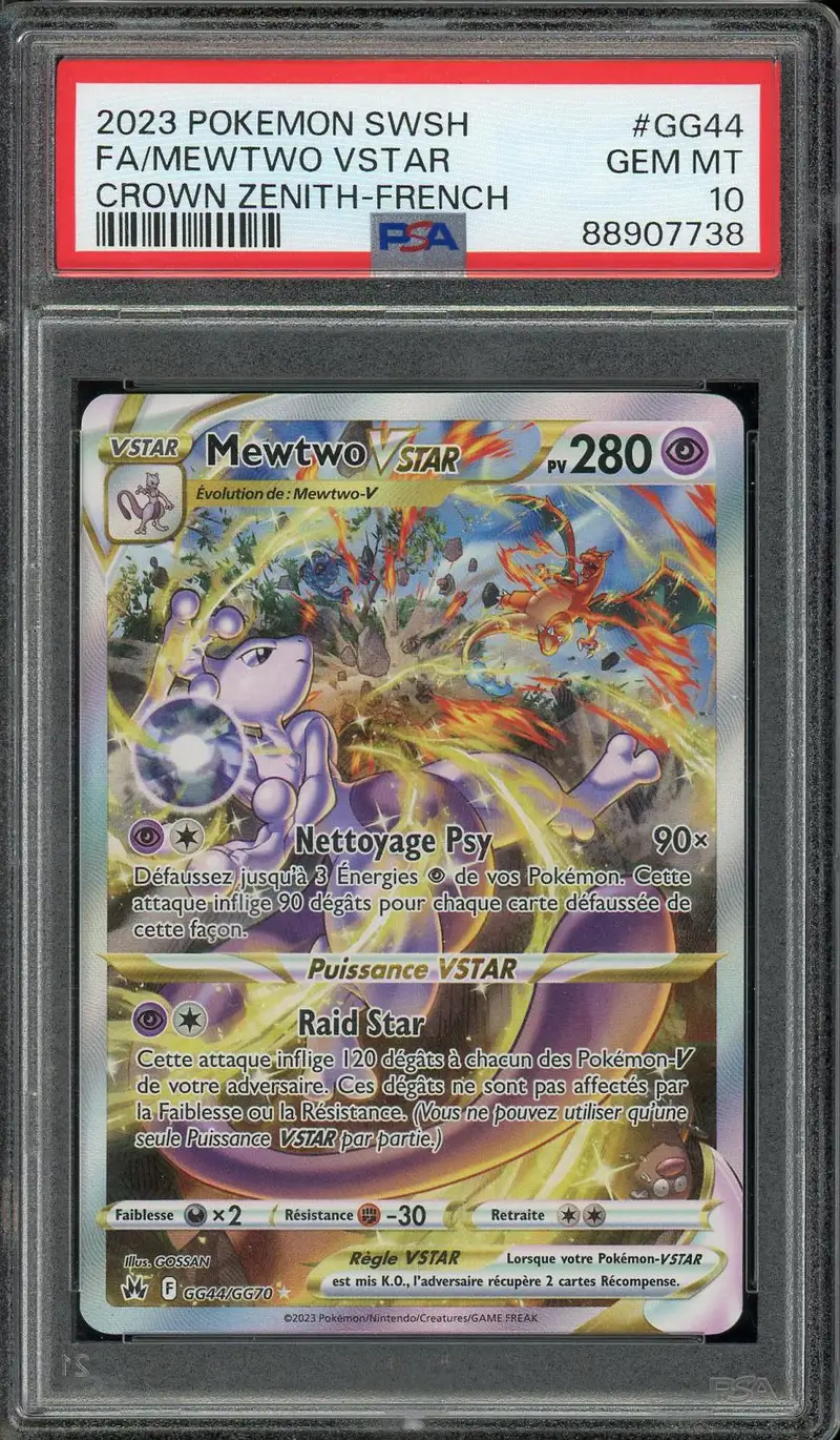 PSA 10 Mewtwo VStar