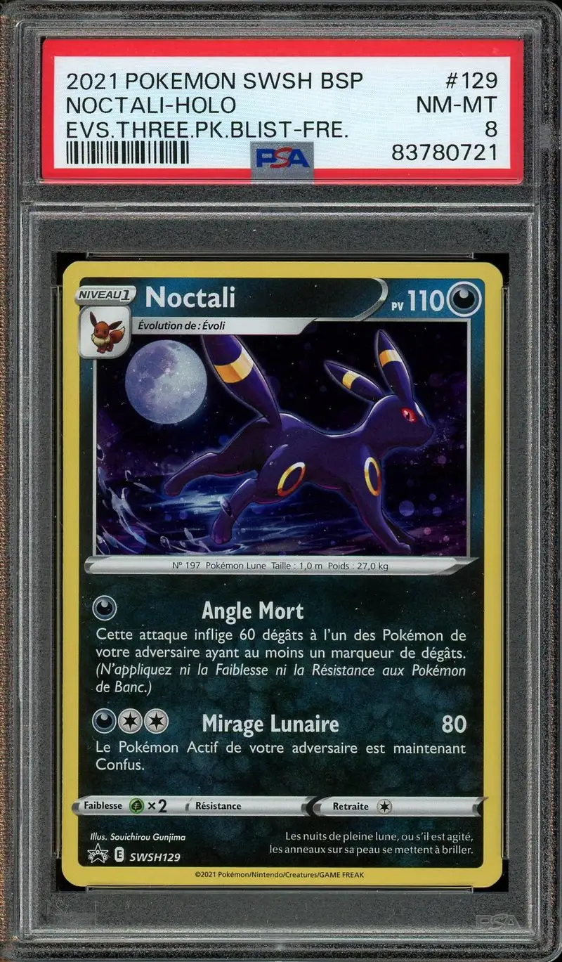 PSA 8 Noctali Holo