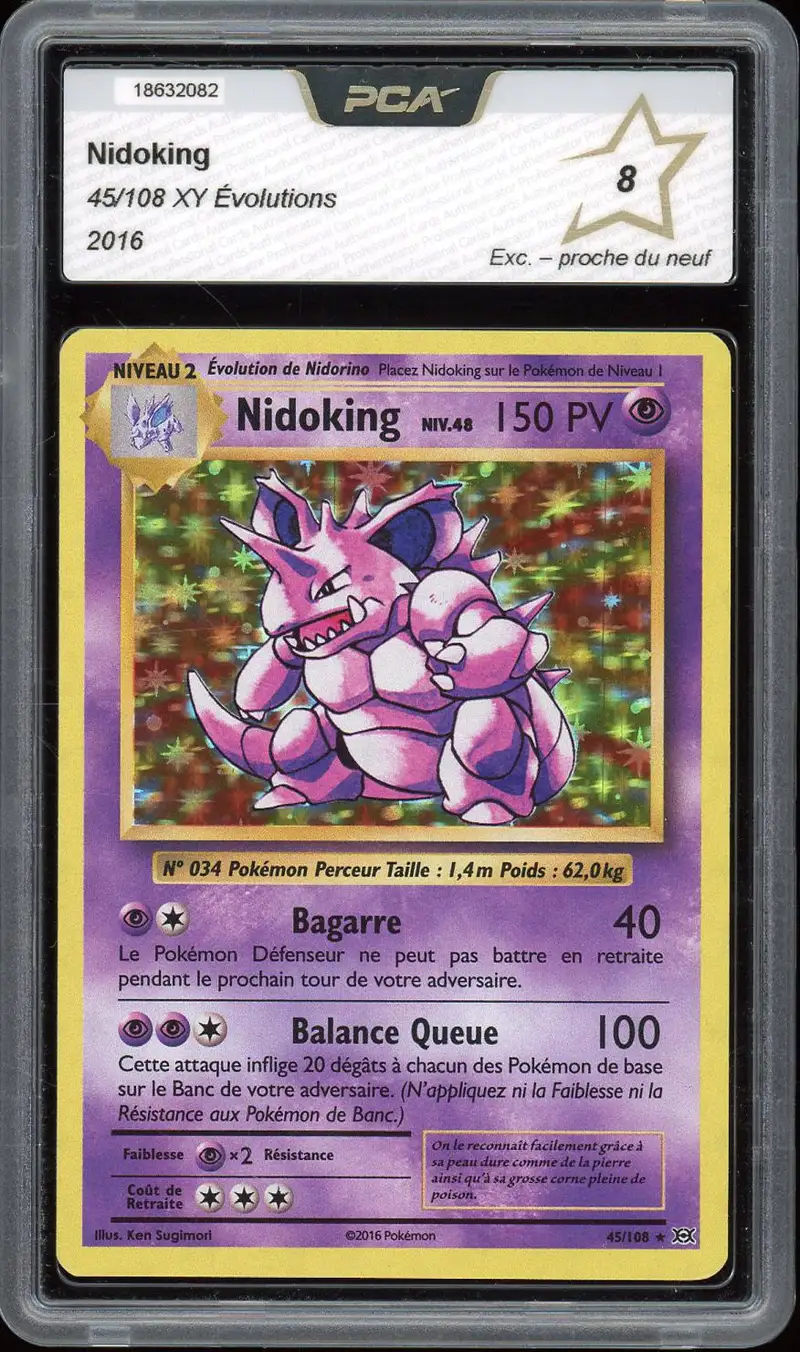 PCA 8 Nidoking Holo