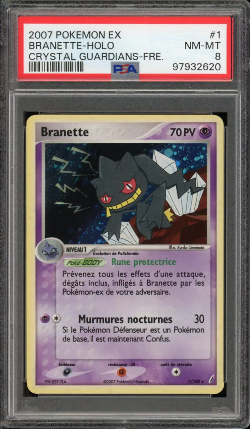PSA 8 Branette Holo