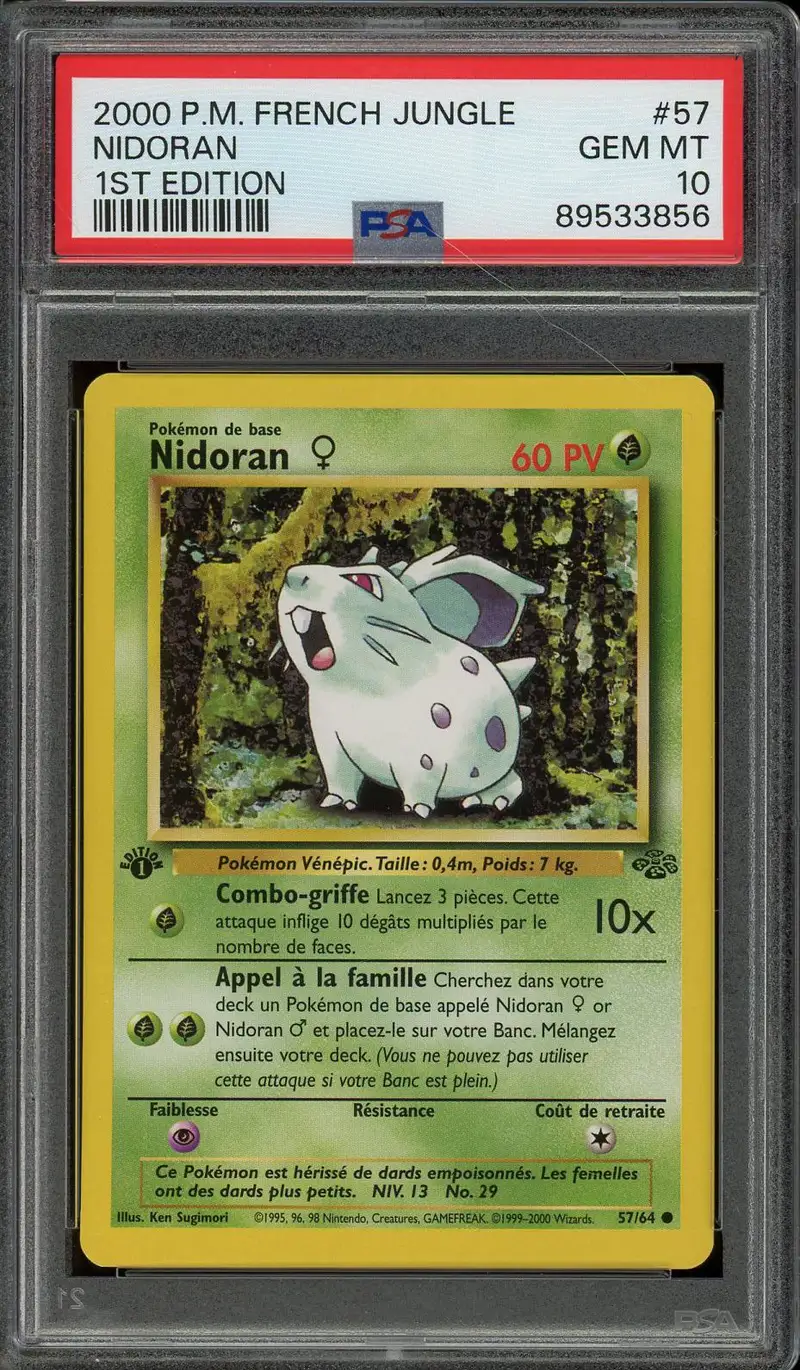 PSA 10 Nidoran