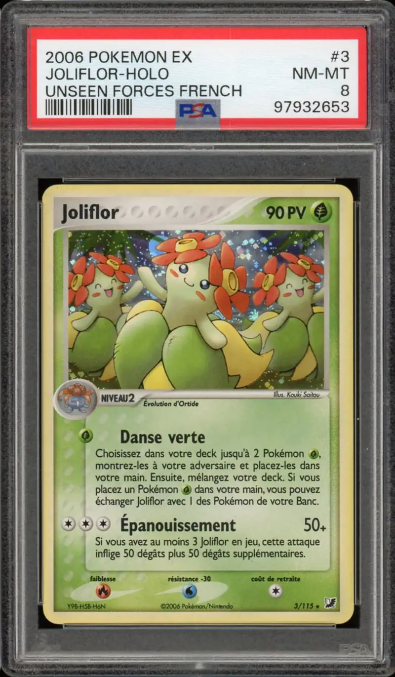 PSA 8 Joliflor Holo