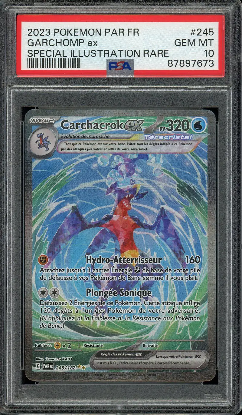 PSA 10 Carchacrok Ex