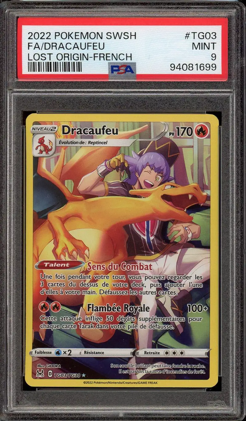 PSA 9 Dracaufeu