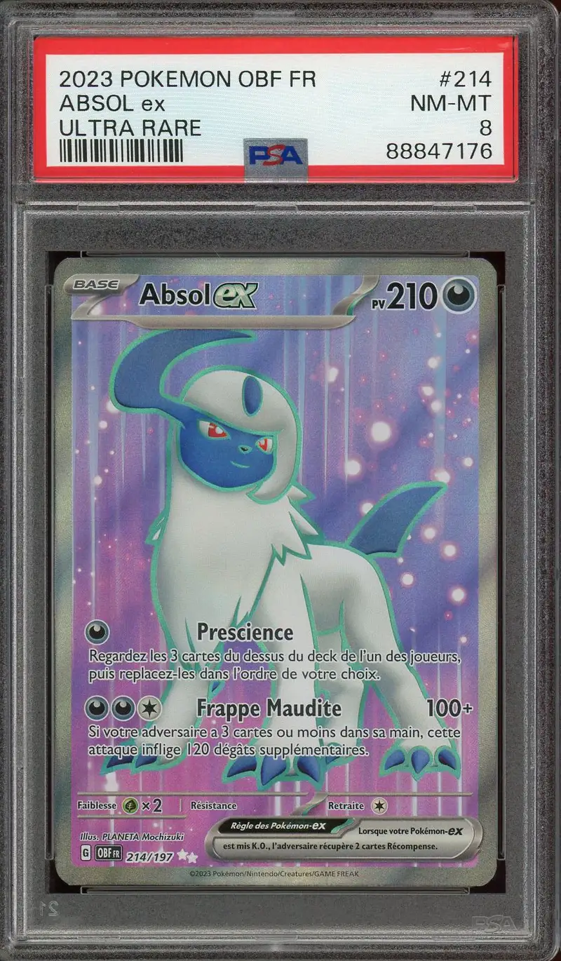 PSA 8 Absol Ex