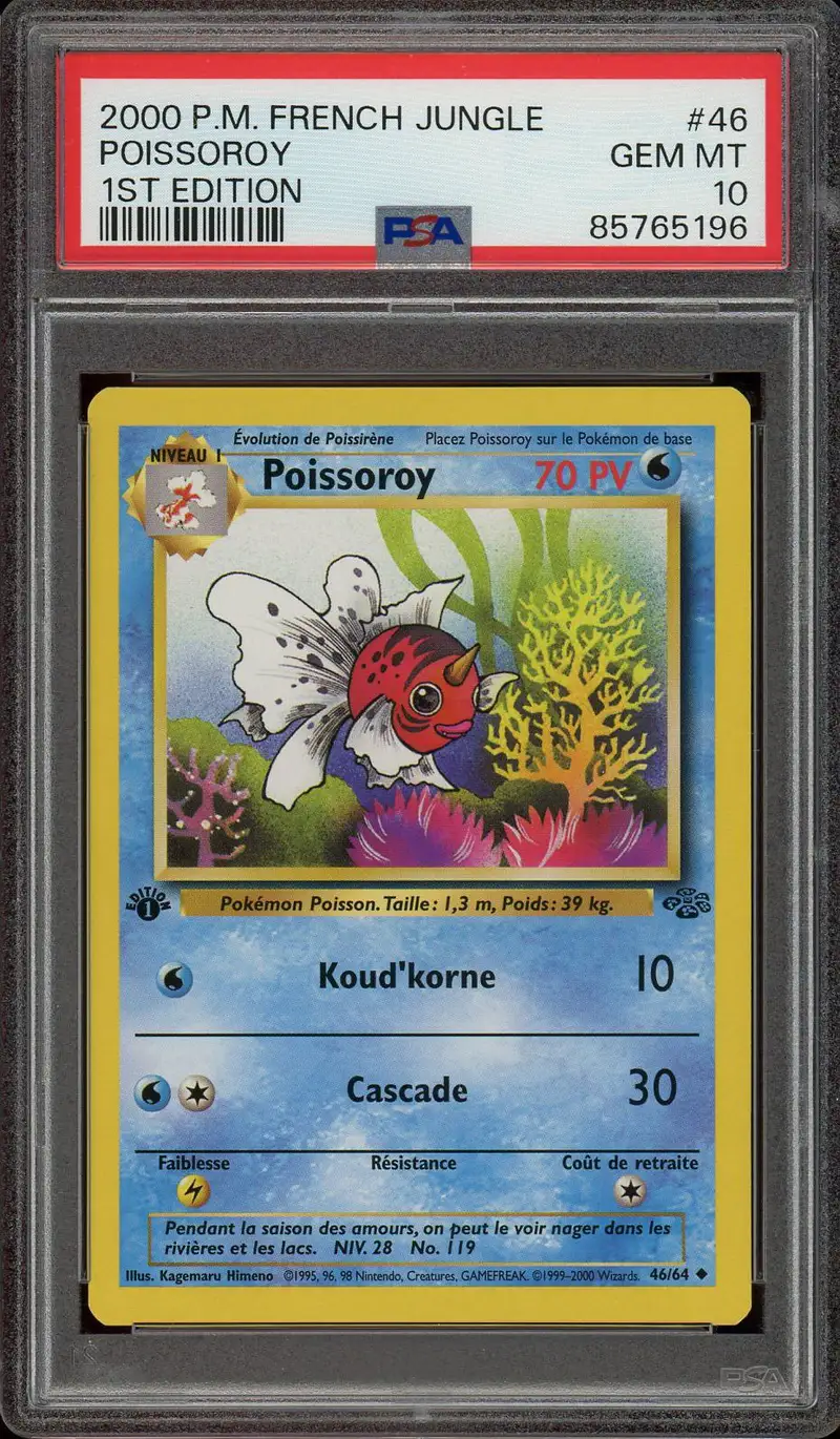 PSA 10 Poissoroy