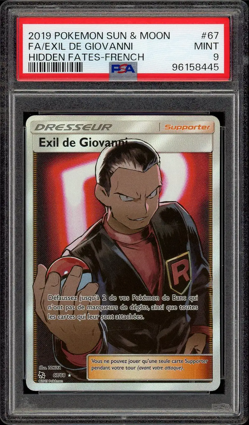 PSA 9 Exil de Giovanni