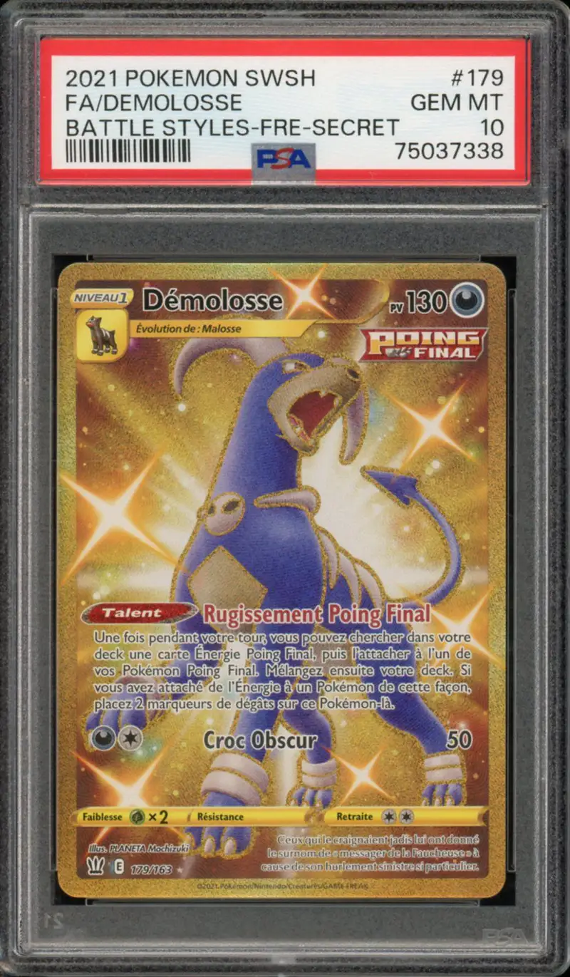 PSA 10 Démolosse Gold