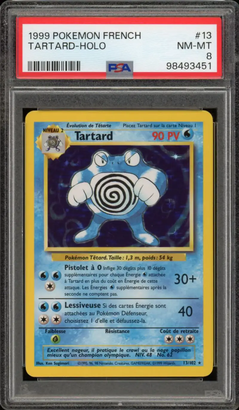 PSA 8 Tartard Holo