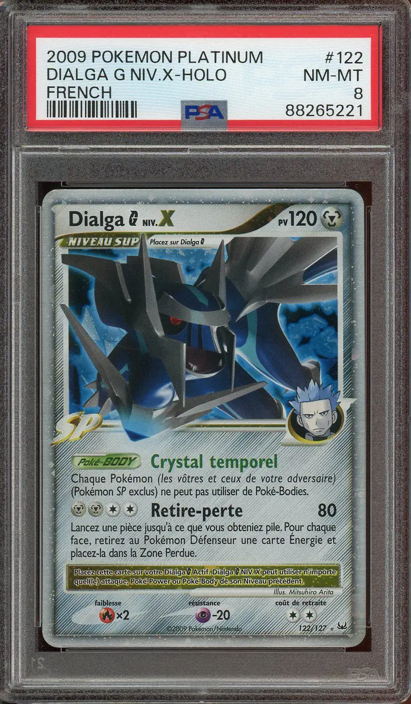 PSA 8 Dialga G Niv. X
