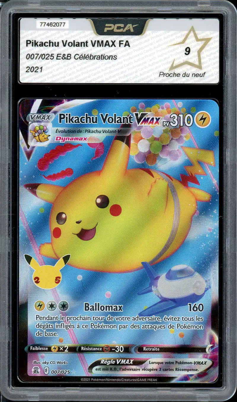 PCA 9 Pikachu Volant VMax