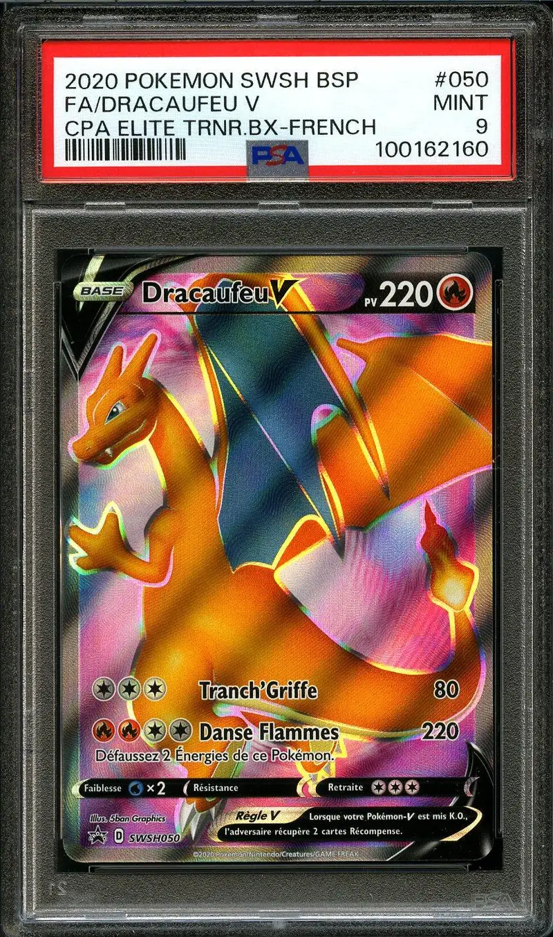 PSA 9 Dracaufeu V
