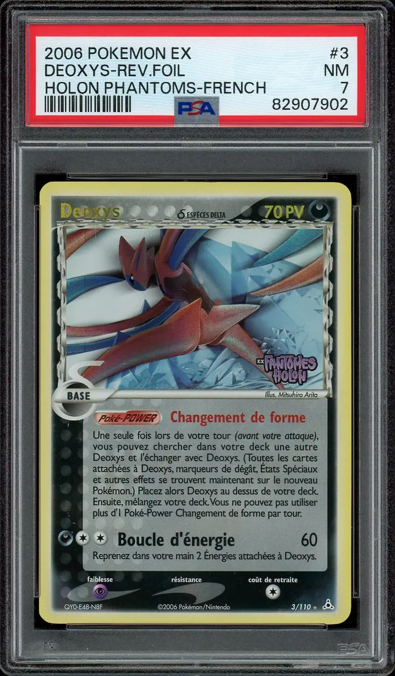PSA 7 Deoxys Holo Rev
