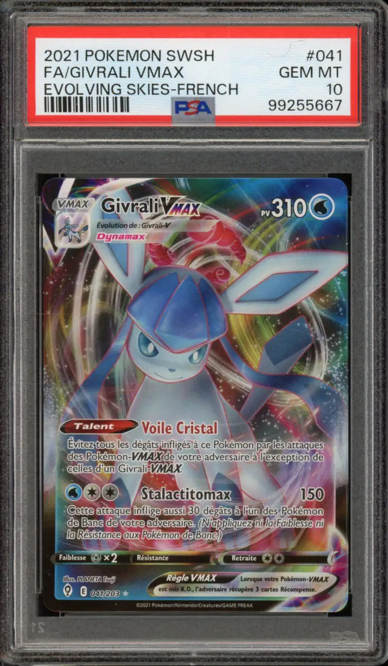 PSA 10 Givrali VMax