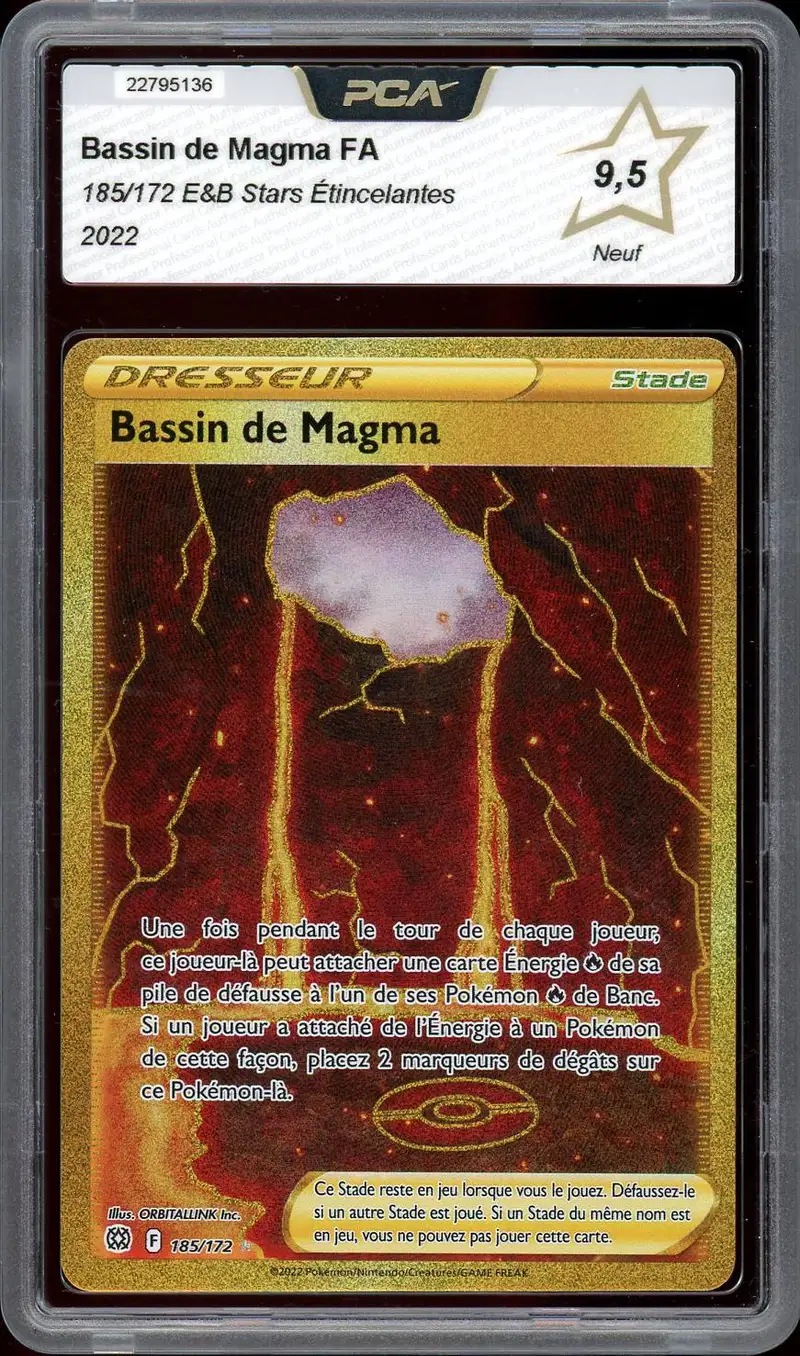 PCA 9.5 Bassin de Magma Gold