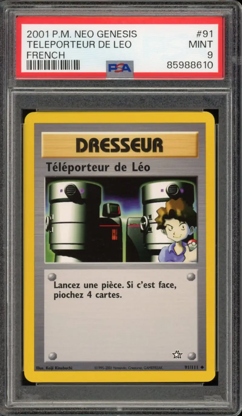PSA 9 Téléporteur de Léo