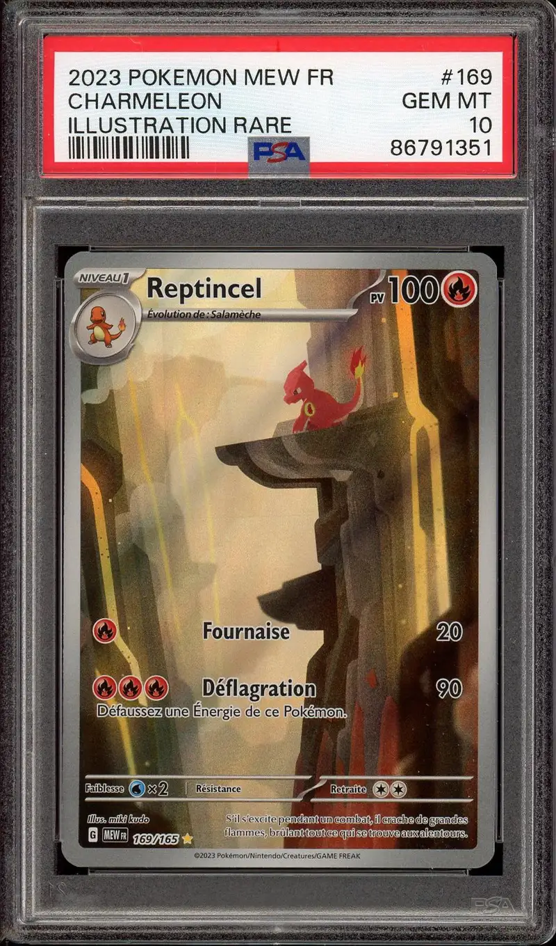 PSA 10 Reptincel