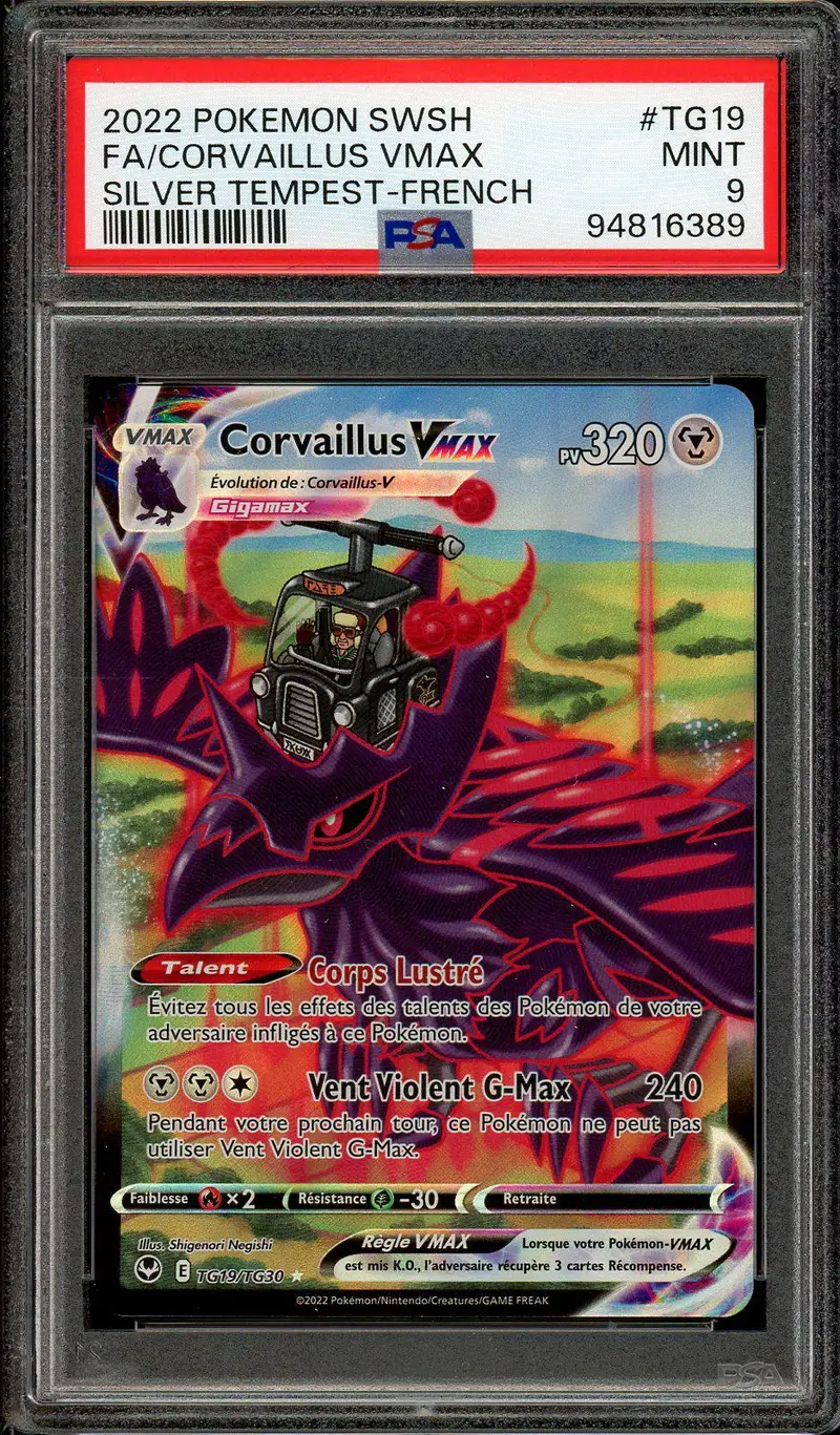 PSA 9 Corvaillus VMax