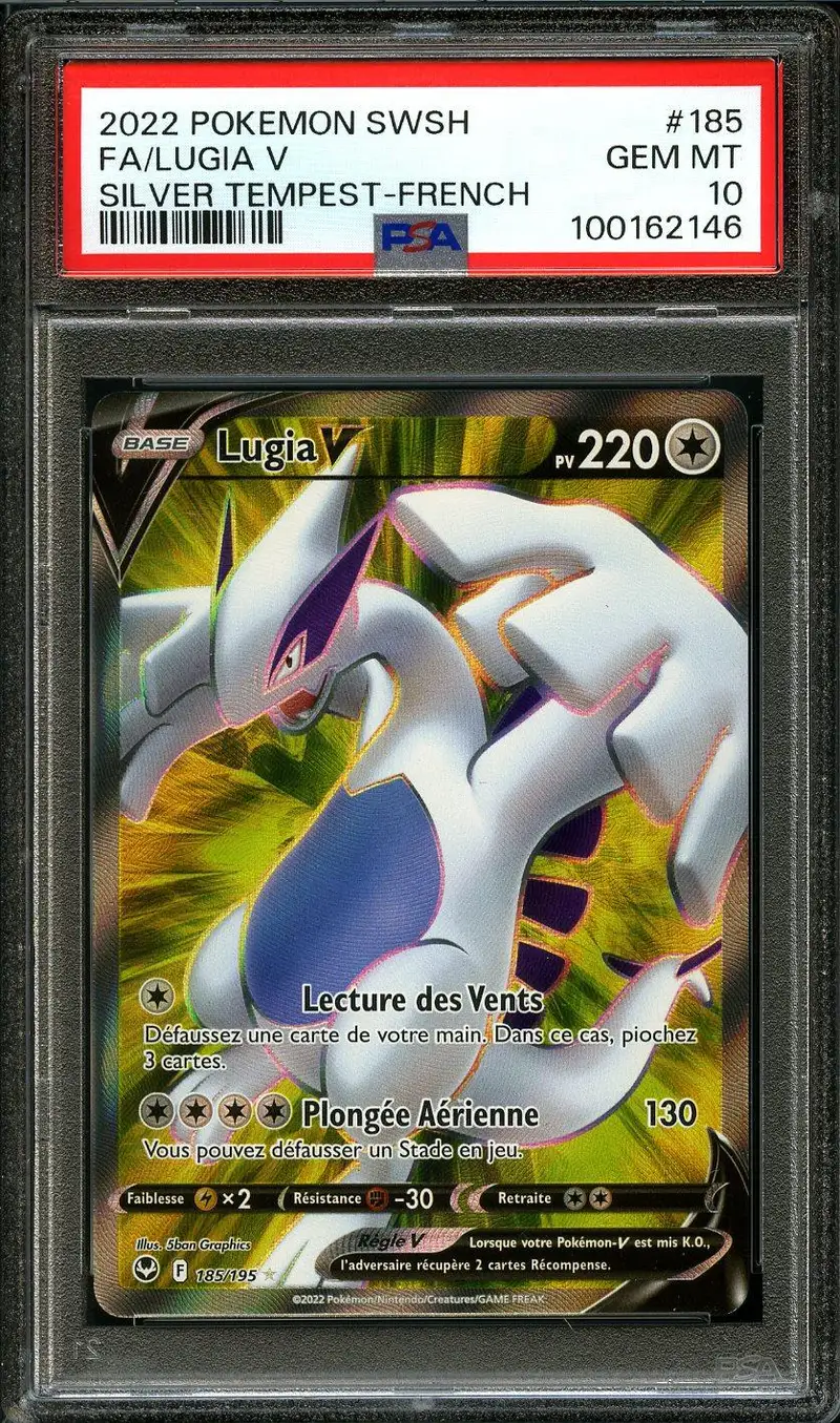 PSA 10 Lugia V