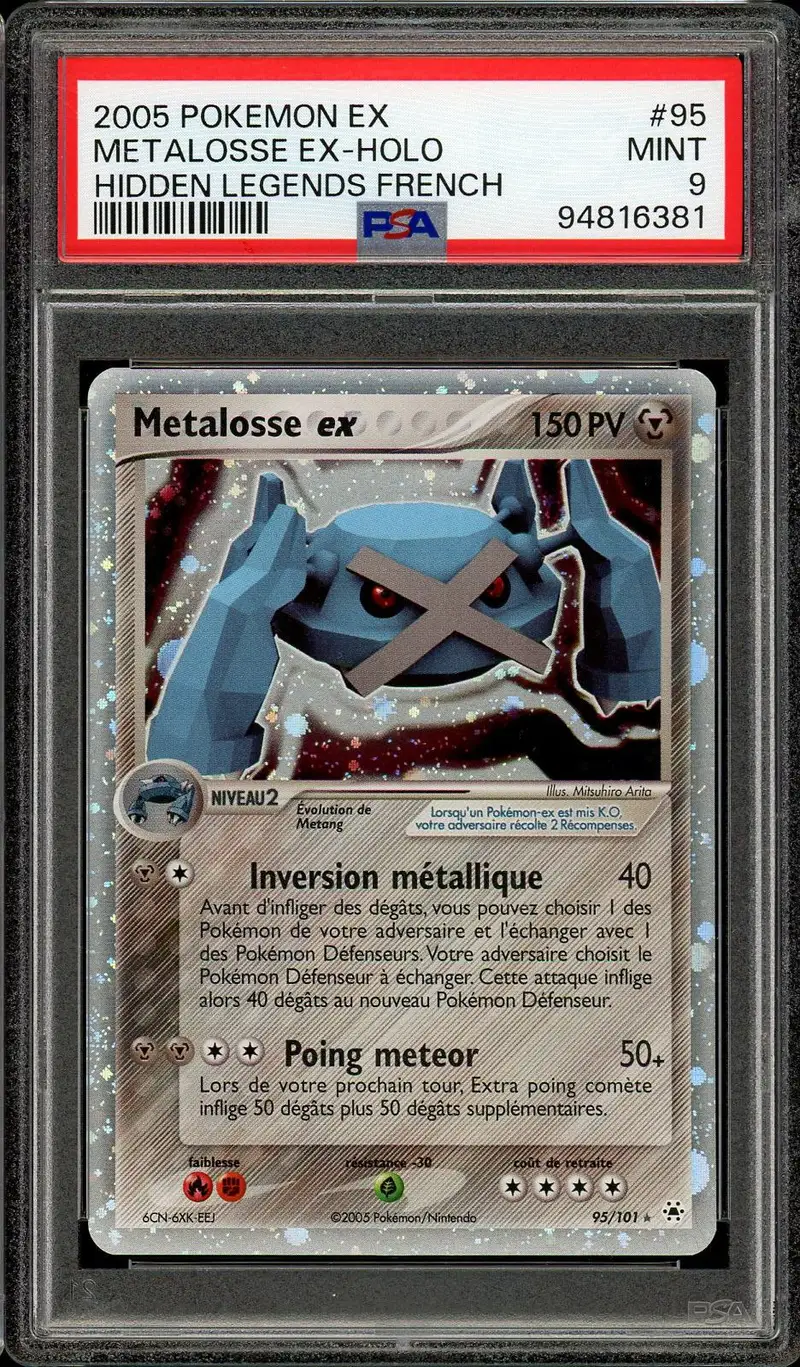 PSA 9 Metalosse Ex