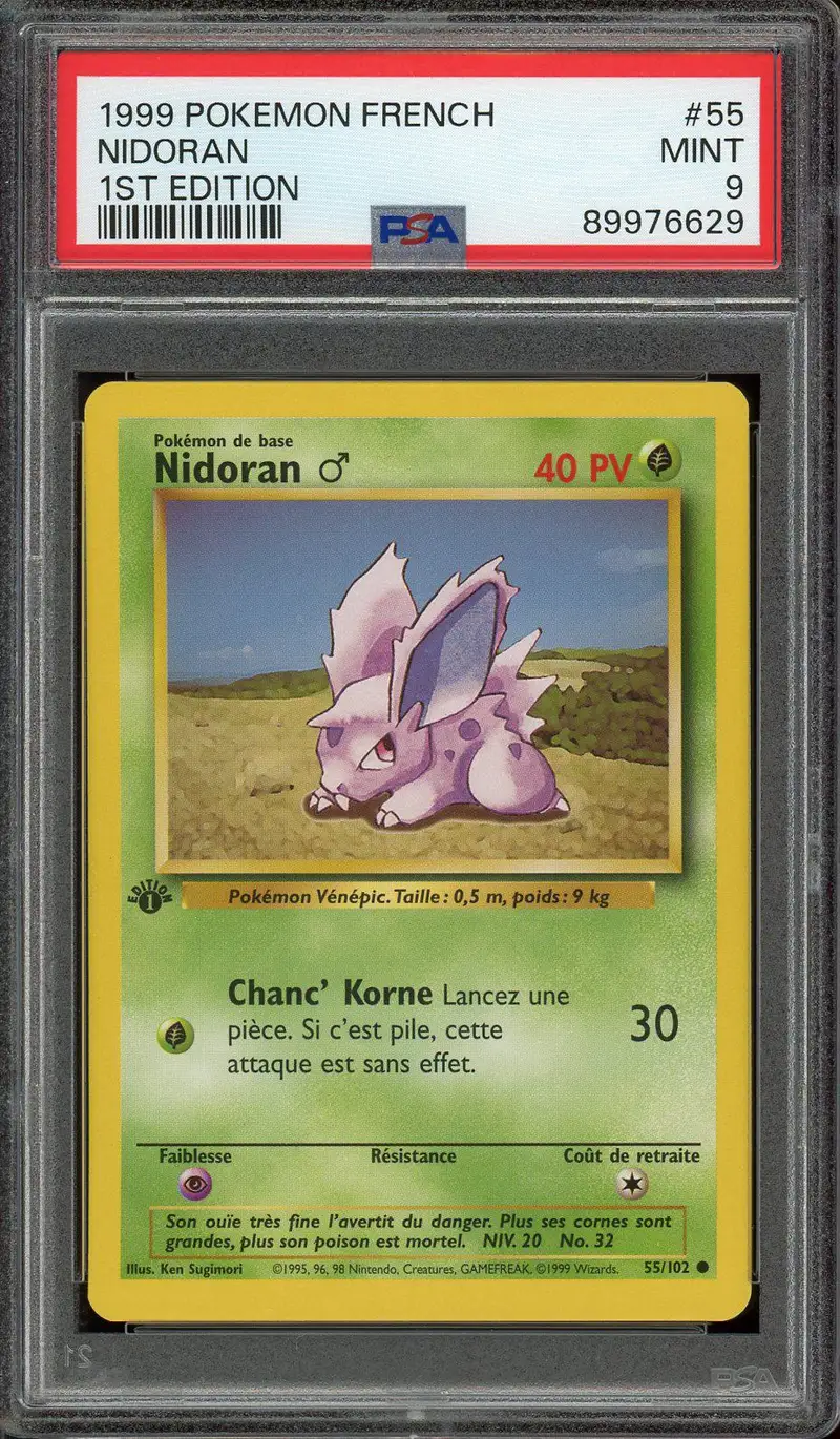 PSA 9 Nidoran