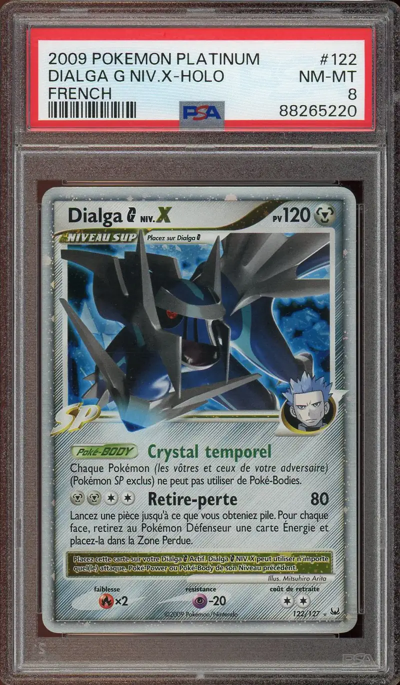 PSA 8 Dialga G Niv. X