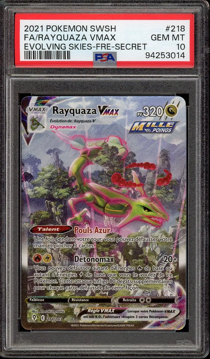 PSA 10 Rayquaza VMax