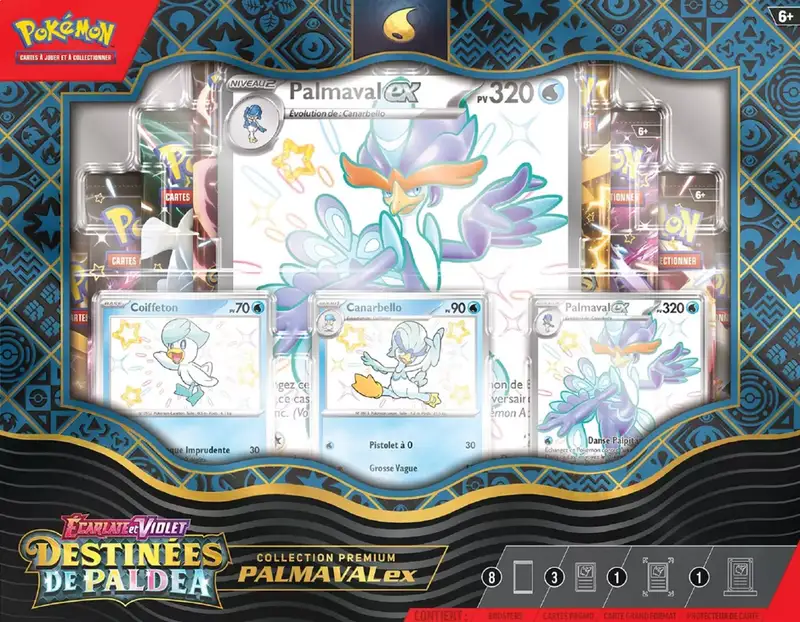 Coffret EV4.5 Destinées de Paldea Palmaval Ex