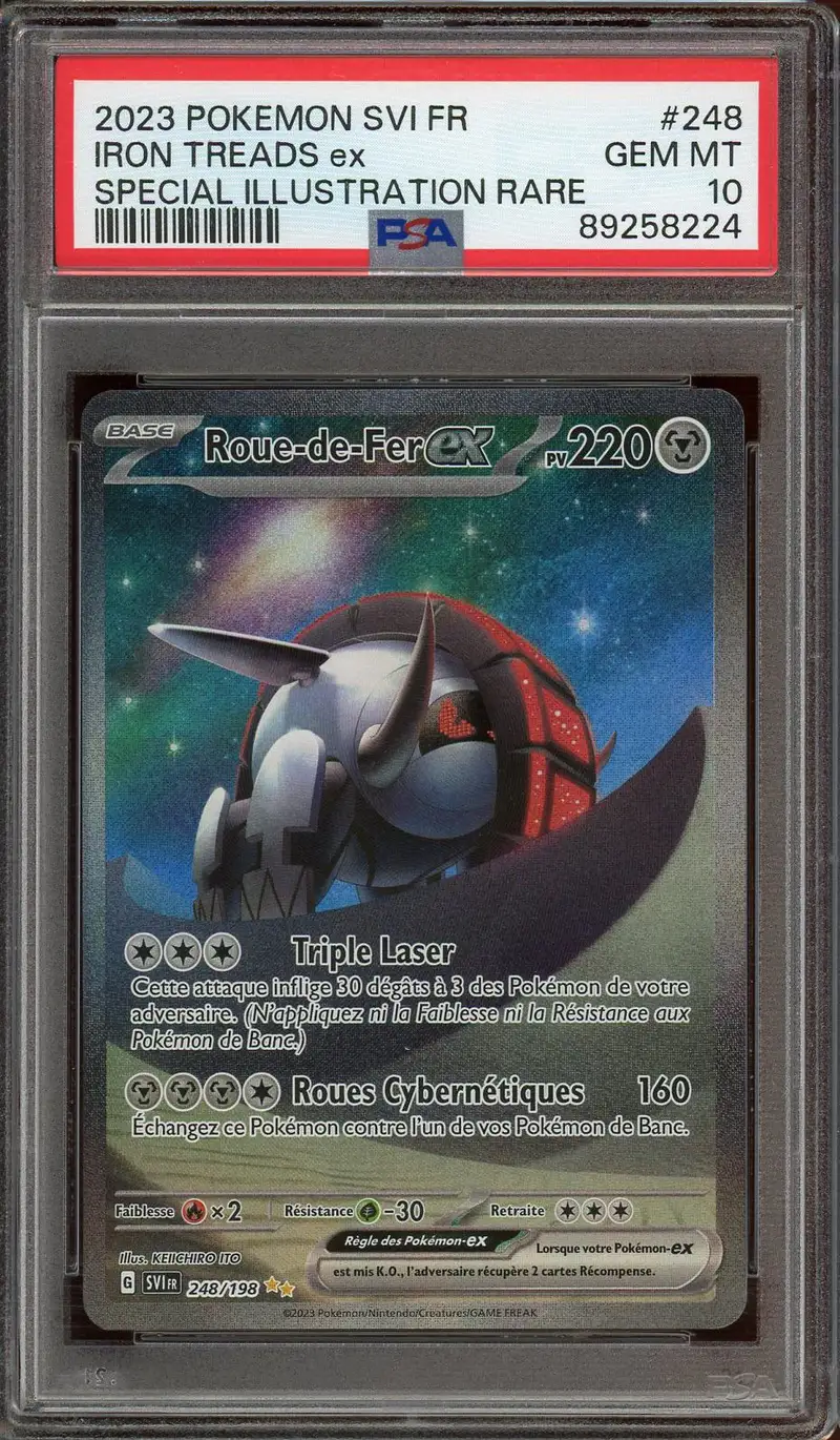 PSA 10 Roue-de-Fer Ex