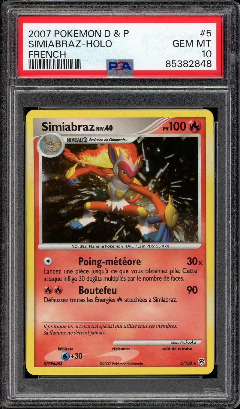 PSA 10 Simiabraz Holo