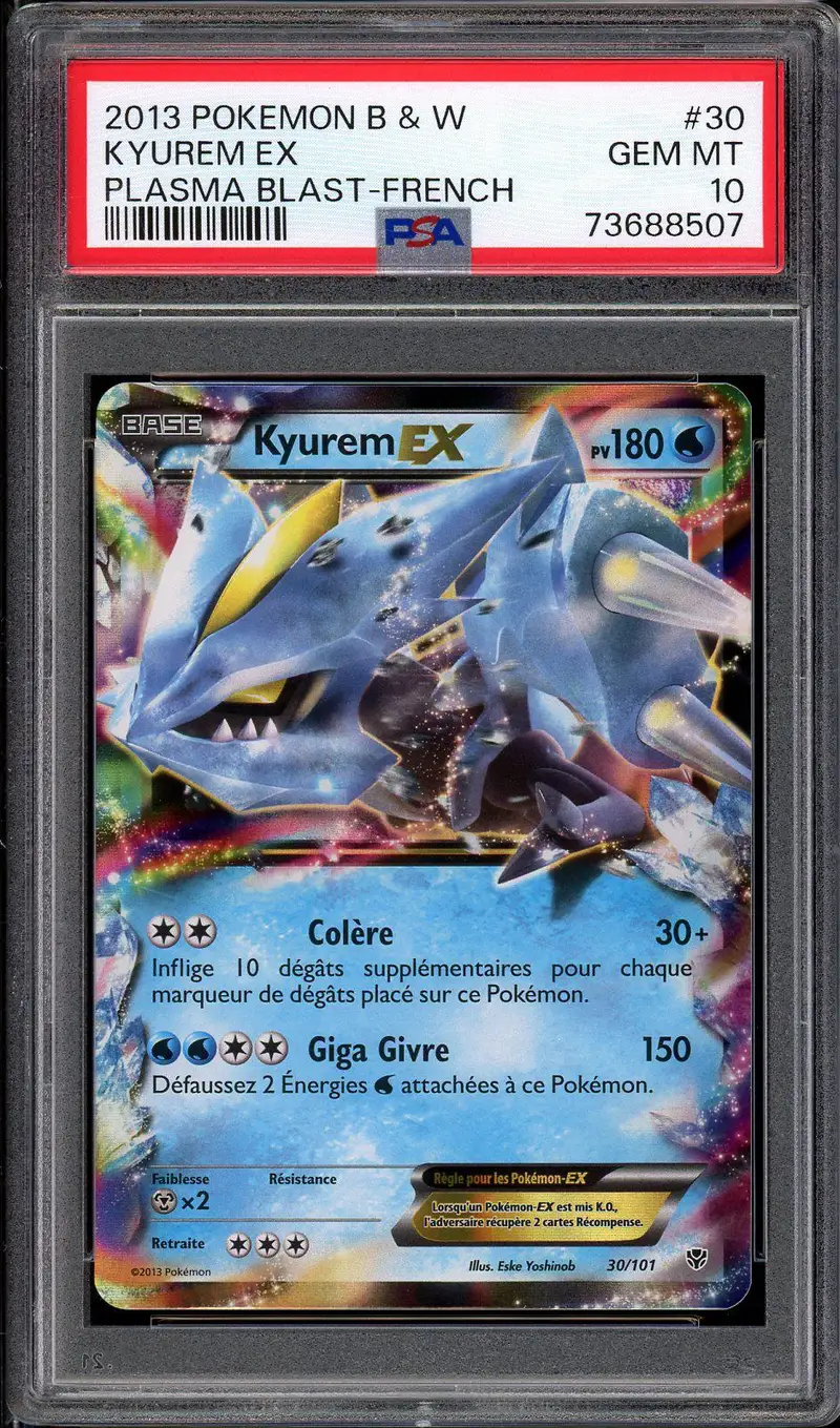 PSA 10 Kyurem Ex
