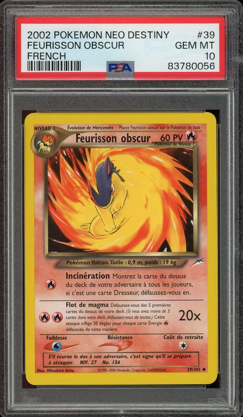 PSA 10 Feurisson Obscur