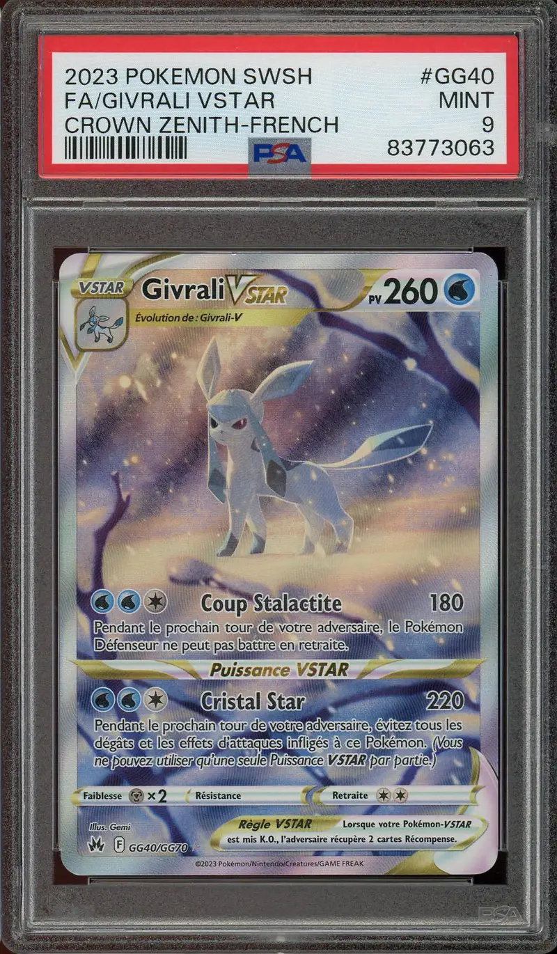PSA 9 Givrali VStar