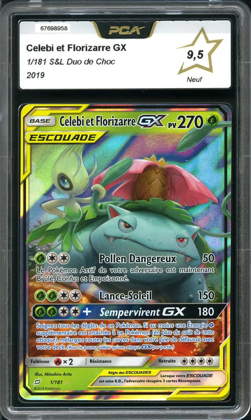 PCA 9.5 Celebi et Florizarre Gx