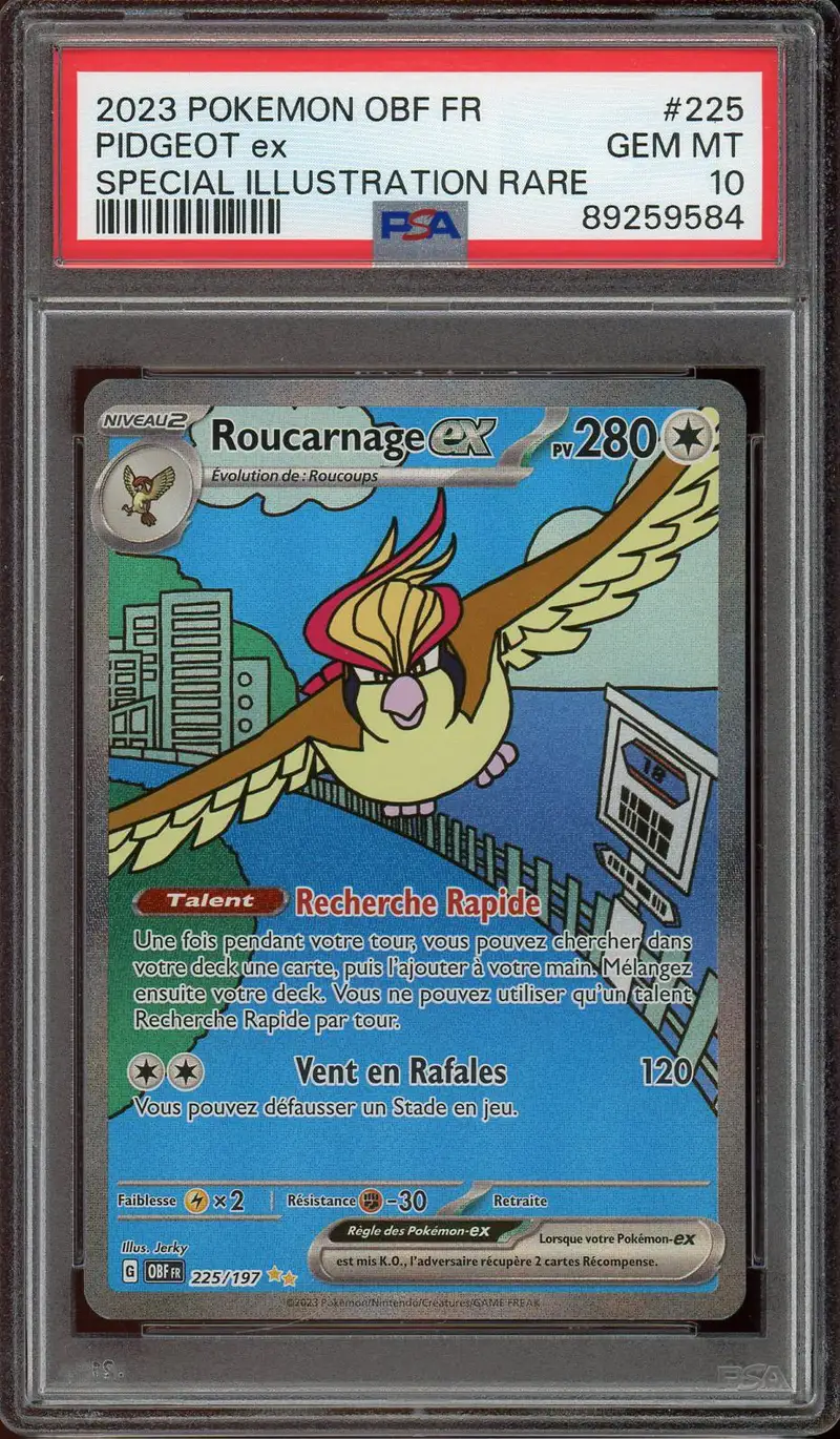 PSA 10 Roucarnage Ex