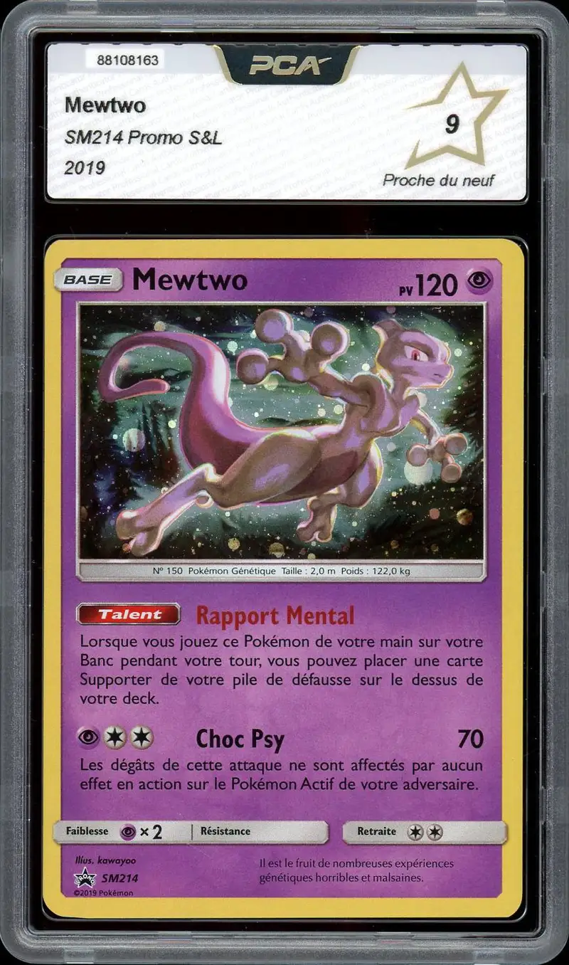 PCA 9 Mewtwo Holo