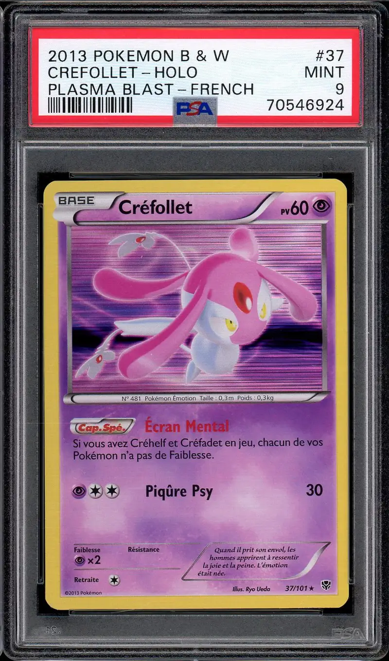 PSA 9 Créfollet Holo