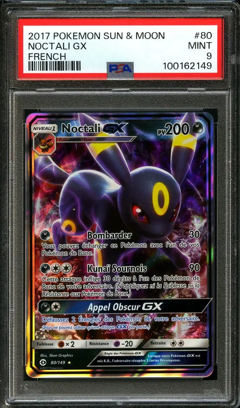 PSA 9 Noctali Gx