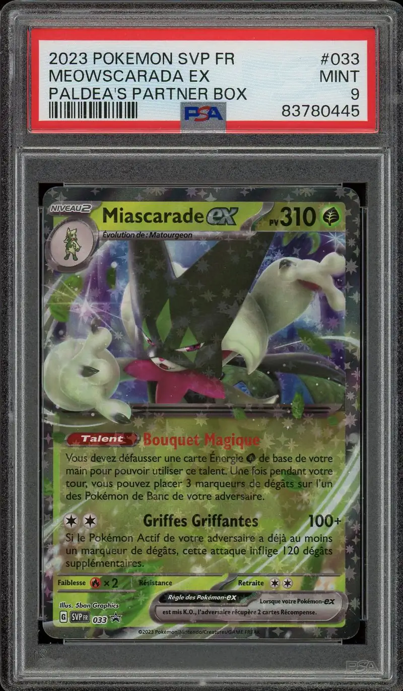 PSA 9 Miascarade Ex