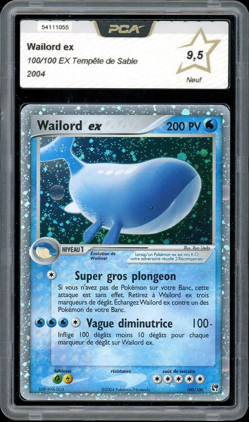 PCA 9.5 Wailord Ex