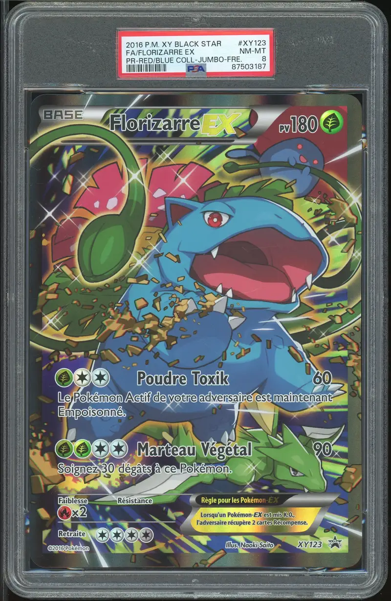 PSA 8 Florizarre Ex Jumbo