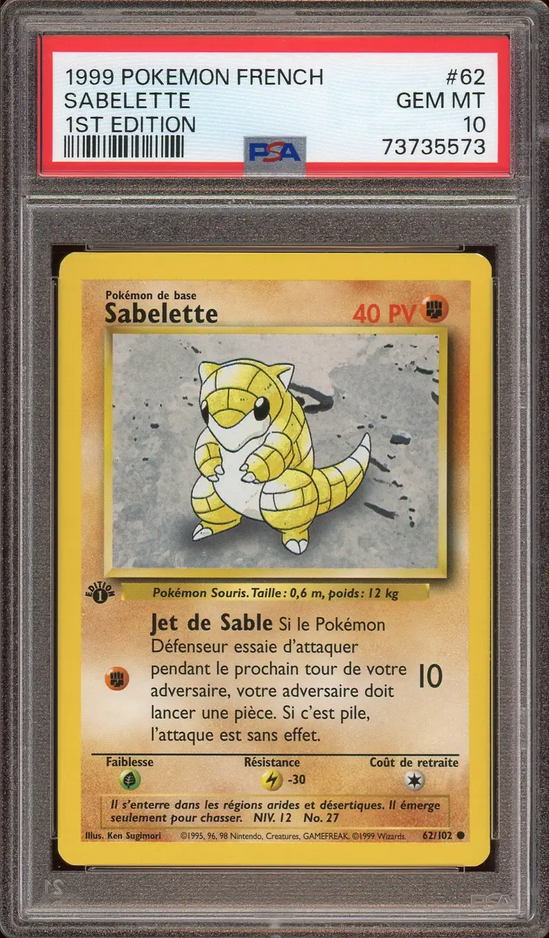 PSA 10 Sabelette