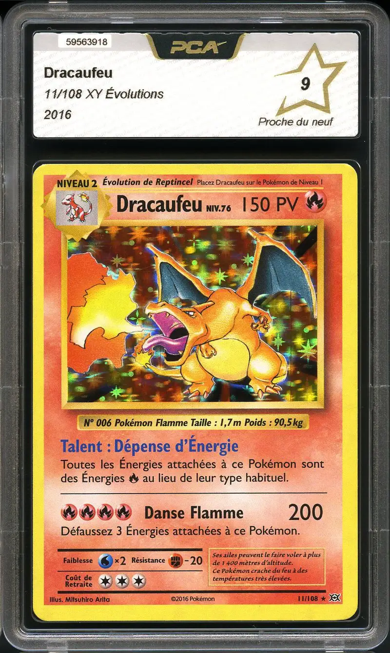 PCA 9 Dracaufeu Holo