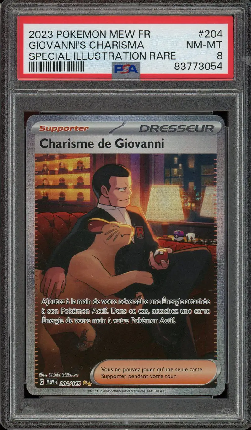 PSA 8 Charisme de Giovanni