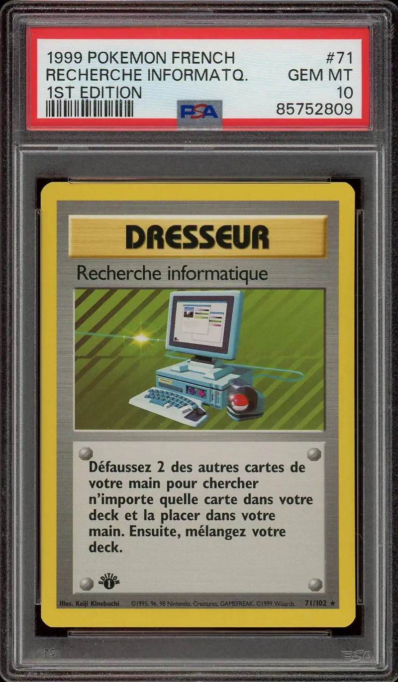 PSA 10 Recherche Informatique