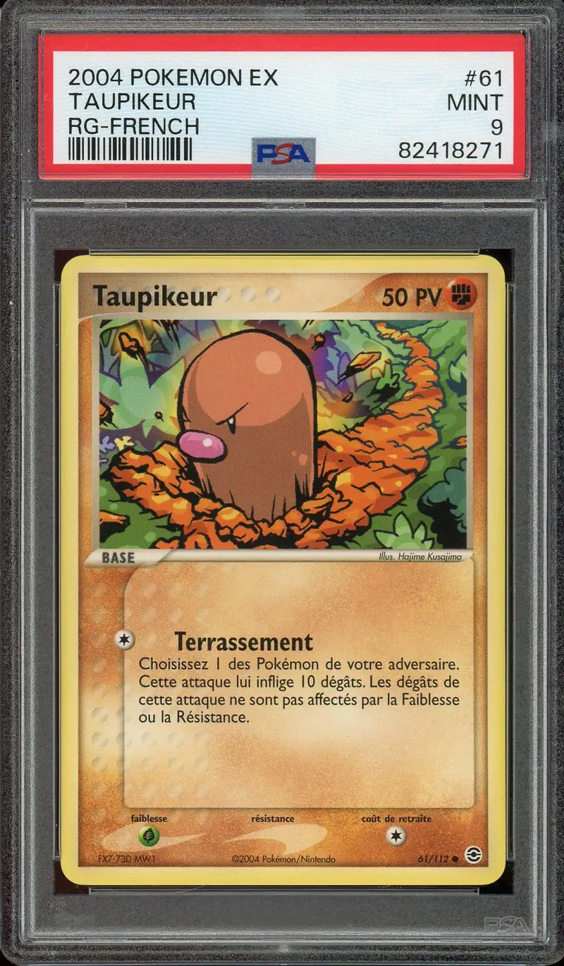 PSA 9 Taupikeur