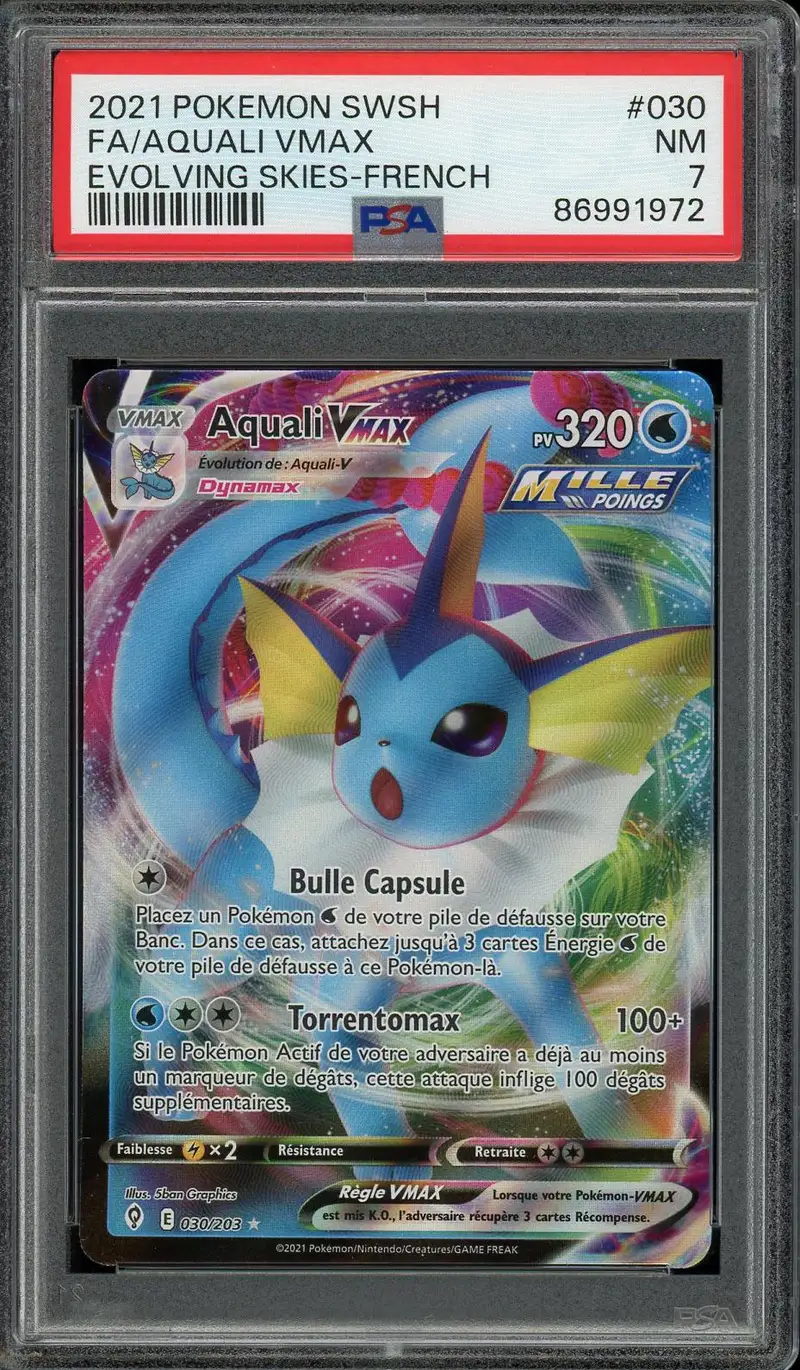 PSA 7 Aquali VMax