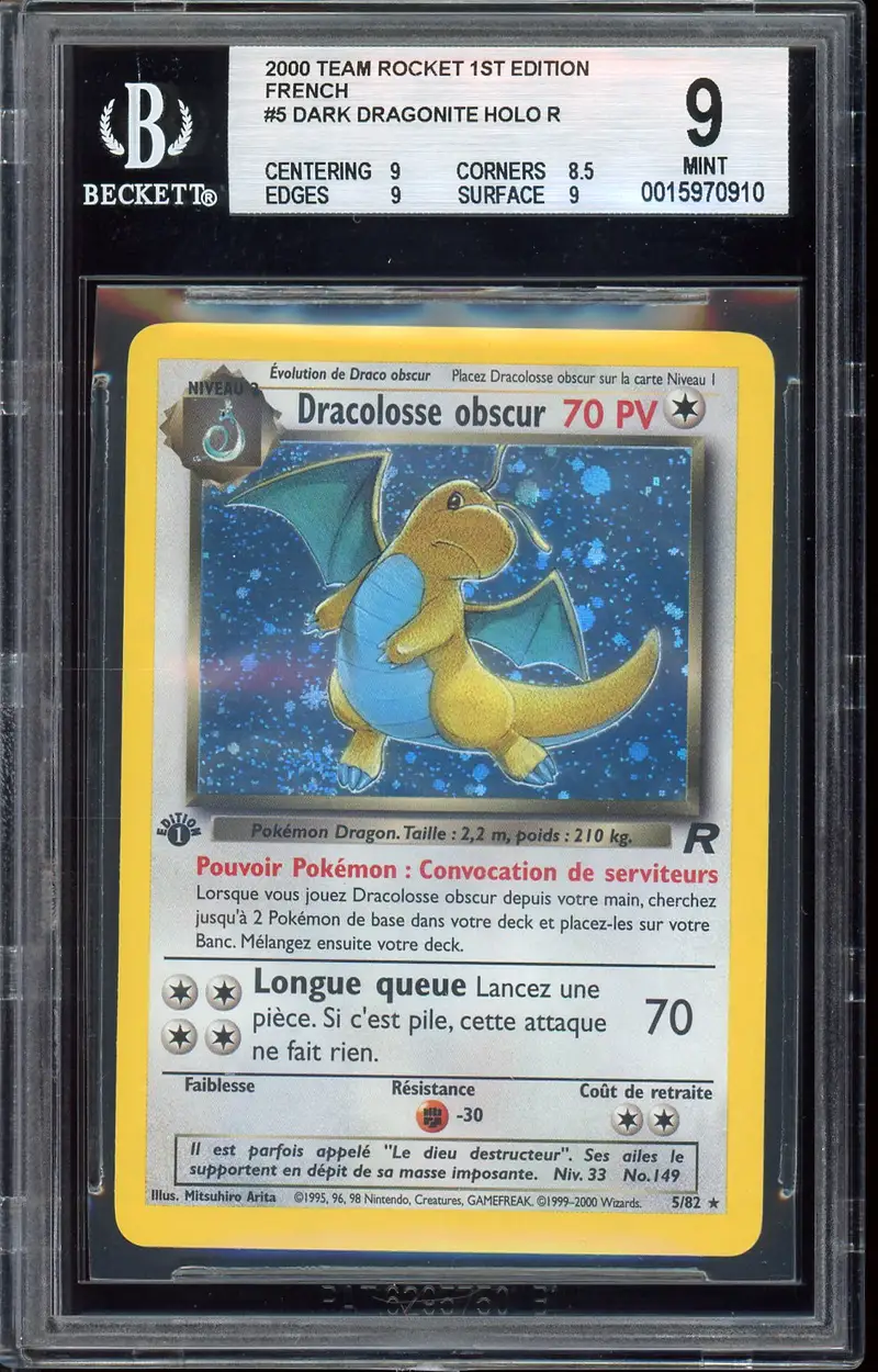 BGS 9 Dracolosse Obscur Holo
